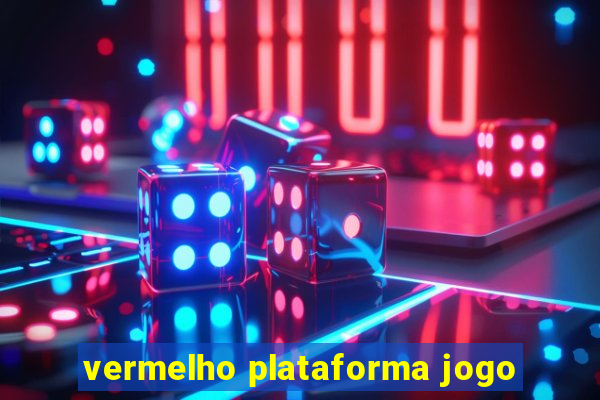 vermelho plataforma jogo